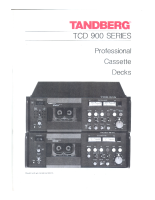 Tandberg TCD-910 - Brochure 
